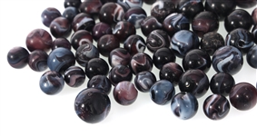 EARLY 20th C. PURPLE SLAG GLASS MARBLES