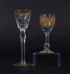 ST. LOUIS CRYSTAL SERVICE PIECES - PITCHERS & GLASSES