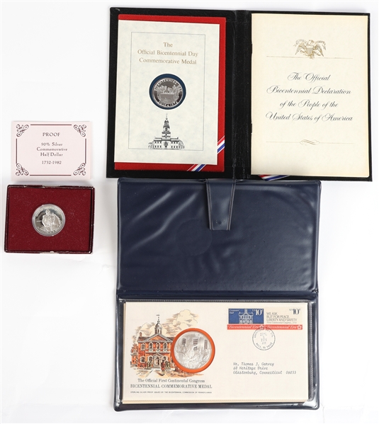 US SILVER COMMEMORATIVE MEDALS & COIN
