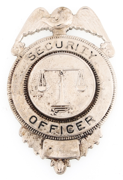 SECURITY OFFICER BADGE