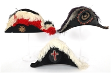 MASONIC SOCIETY CHAPEAU HATS 