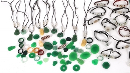 STONE COSTUME JEWELRY & CHARMS