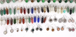 COSTUME JEWELRY - WATCHES, PENDANTS, RINGS, & EARRINGS
