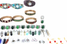 COSTUME JEWELRY - WATCHES, PENDANTS, RINGS, & EARRINGS