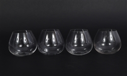 ELSA PERETTI FOR TIFFANY & CO. CRYSTAL BRANDY SNIFTERS 
