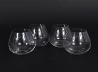 ELSA PERETTI FOR TIFFANY & CO. CRYSTAL BRANDY SNIFTERS 
