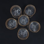 ST. LOUIS CRYSTAL LAFAYETTE PATTERN DRINK GLASSES