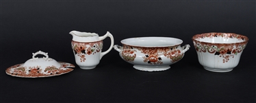 SHORE, COGGINS, & HOLT PORCELAIN TEACUPS & SERVEWARE