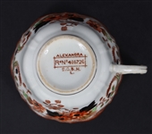 SHORE, COGGINS, & HOLT PORCELAIN TEACUPS & SERVEWARE