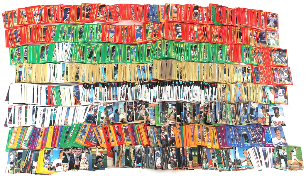 TOPPS & SCORE BASEBALL TRADING CARDS