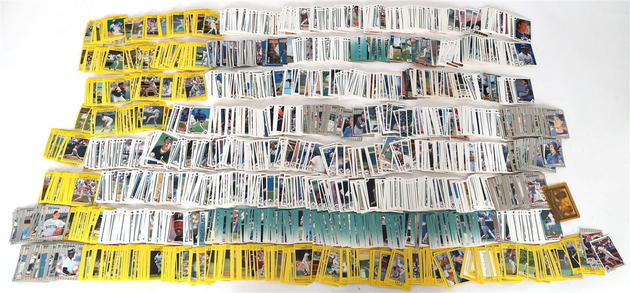 FLEER & UPPER DECK BASEBALL TRADING CARDS