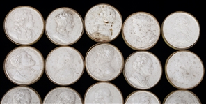 19th C. GRAND TOUR INTAGLIO PORTRAITS