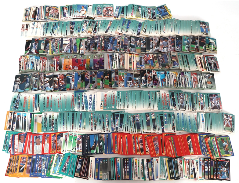 FLEER & SCORE BASEBALL TRADING CARDS