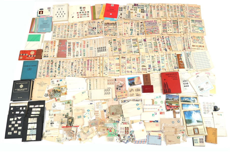 20TH/21ST C. PHILATELIST EPHEMERA 