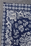 19th C. JACQUARD TAPESTRY COVERLET