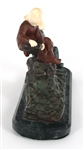 AFTER JOSEPH D'ASTE BRONZE SEE SAW SCULPTURE