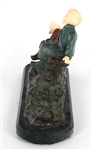 AFTER JOSEPH D'ASTE BRONZE SEE SAW SCULPTURE