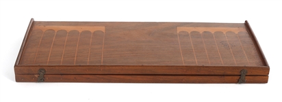BURLWOOD CHESS & BACKGAMMON GAME BOX