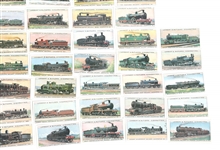 LAMBERT & BUTLER WORLD LOCOMOTIVES CIGARETTE CARDS