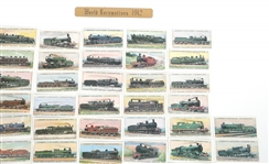 LAMBERT & BUTLER WORLD LOCOMOTIVES CIGARETTE CARDS