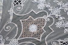 EARLY 20th C. LACE TABLECLOTH