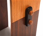 DAVID LEVY MODERN HANDCRAFTED WOOD CHESS TABLE