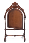 VICTORIAN WOOD FRAME DRESSER TOP SWIVEL MIRROR