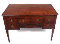19th C. BEAU BRUMMELL MEN'S DRESSING TABLE