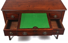 19th C. BEAU BRUMMELL MEN'S DRESSING TABLE