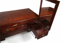 19th C. BEAU BRUMMELL MEN'S DRESSING TABLE