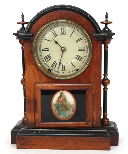 SETH THOMAS EIGHT-DAY SPRING CLOCK 