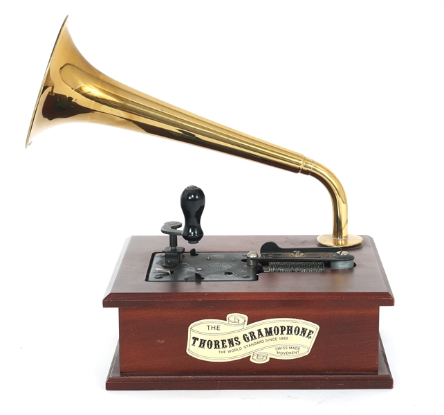 THORENS GRAMOPHONE DISC MUSIC BOX 