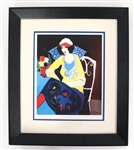 ITZCHAK TARKAY LITHOGRAPH FRAMED & NUMBERED PRINT
