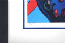 ITZCHAK TARKAY LITHOGRAPH FRAMED & NUMBERED PRINT