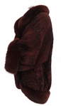 CHRISTIAN DIOR FOURRURE PERSIAN LAMB & FOX COAT