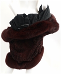 CHRISTIAN DIOR FOURRURE PERSIAN LAMB & FOX COAT