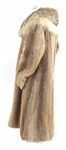 A. CHARSKY FOX & MINK FUR COAT