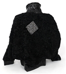 JACQUES SAINT LAURENT LAMBSKIN FUR & SNAKESKIN JACKET