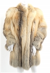 EVANSFUR FOX FUR MEDIUM LENGTH COAT
