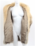 EVANSFUR FOX FUR MEDIUM LENGTH COAT