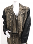 HARLEY DAVIDSON LEATHER & FAUX SNAKE SKIN ENSEMBLE