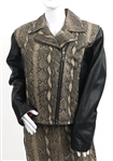 HARLEY DAVIDSON LEATHER & FAUX SNAKE SKIN ENSEMBLE