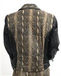 HARLEY DAVIDSON LEATHER & FAUX SNAKE SKIN ENSEMBLE