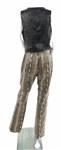 HARLEY DAVIDSON LEATHER & FAUX SNAKE SKIN ENSEMBLE
