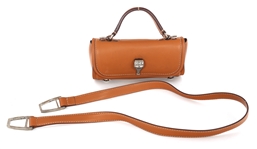 BARRY KIESELSTEIN-CORD LEATHER ALLIGATOR TROPHY BAG
