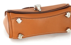 BARRY KIESELSTEIN-CORD LEATHER ALLIGATOR TROPHY BAG