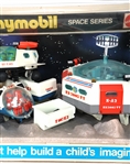 MATTEL PLAYMOBIL SPACE SERIES DISPLAY