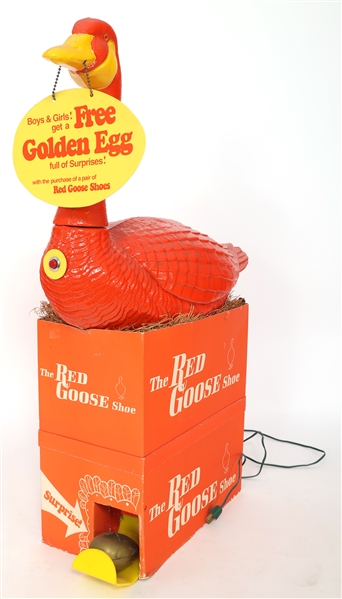RED GOOSE SHOES ADVERTISEMENT DISPLAY
