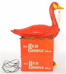 RED GOOSE SHOES ADVERTISEMENT DISPLAY