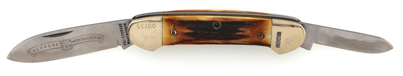 SCHRADE WOSTENHOLM AND CASE POCKET KNIVES 